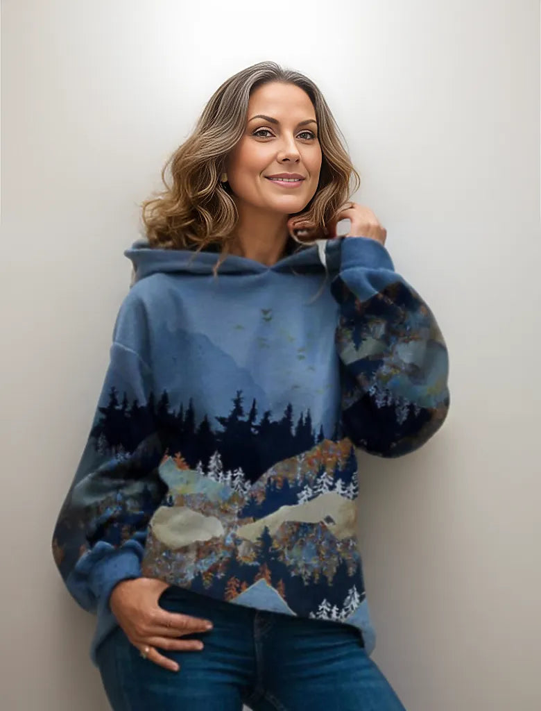 Trendy Harajuku Hoodie met Urban Flair - Zayla