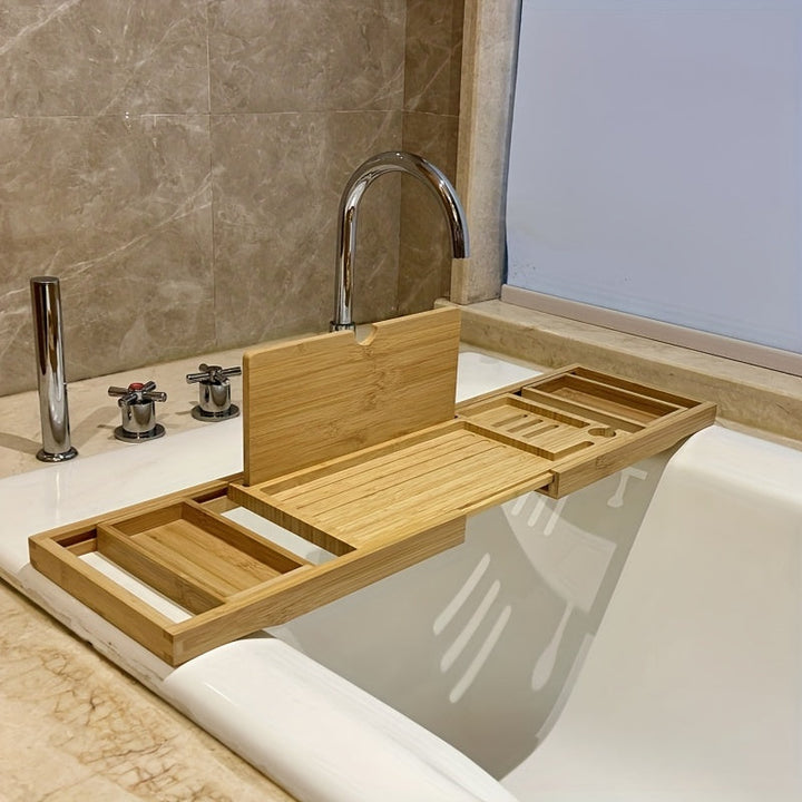 Luxury Bamboo Bathtub Tray - ZenBath