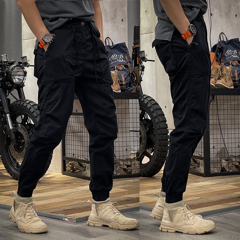 Stretchy Men's Cargo Pants - Axel