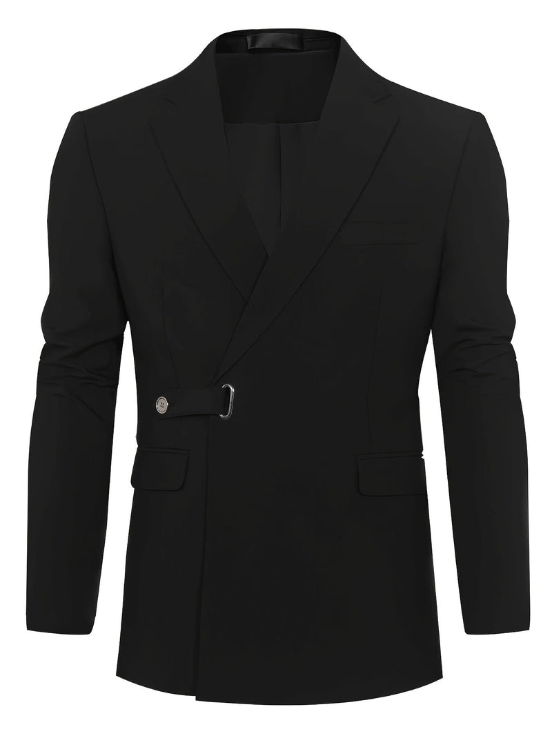 Classic Black Men's Blazer - Lars