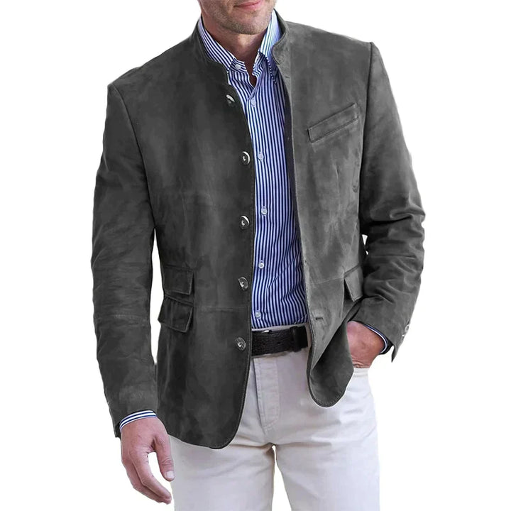 Classic Button-Down Jacket for Men – Magnus