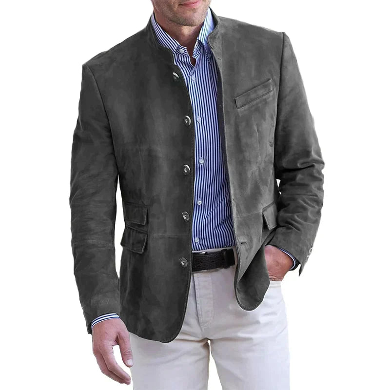 Classic Button-Down Jacket for Men – Magnus