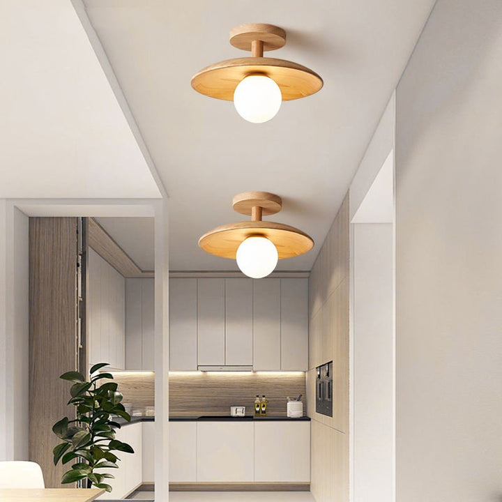 Stylish Japanese Ceiling Lamp - ZenGlow