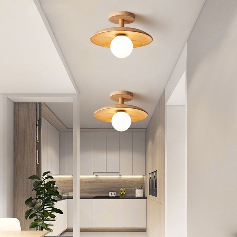 Stylish Japanese Ceiling Lamp - ZenGlow