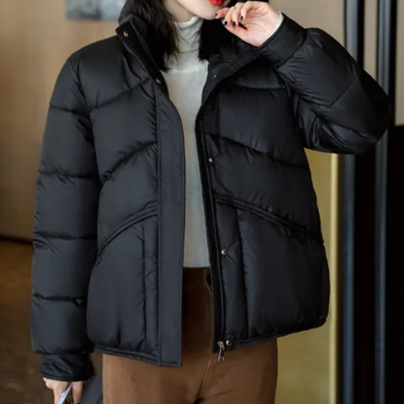 Trendy Warme Pufferjas voor Dames - Mila