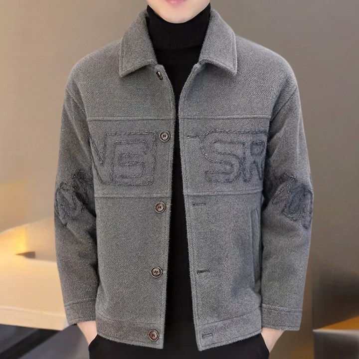 Luxury Men's Coat with Timeless Elegance - Bastien
