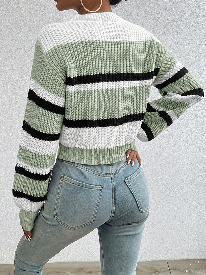 Comfortable and Stylish Knitted Sweater - Sienna