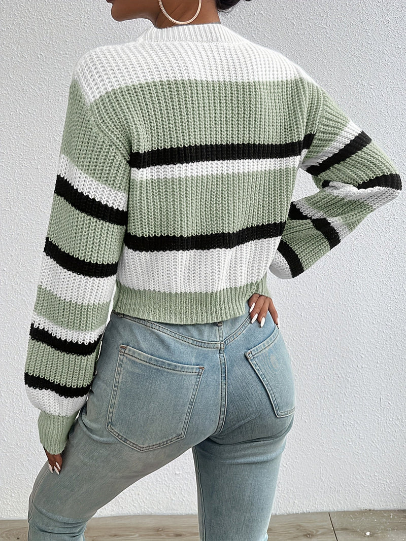 Comfortable and Stylish Knitted Sweater - Sienna