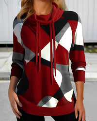 Sweater with High Collar – Lorina