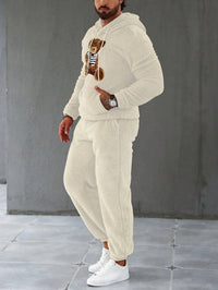 Fuzzy Fleece Two-Piece Outfit Set - Logan