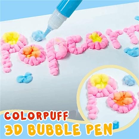 Magical 3D Coloring Pens - 3D PuffMaster