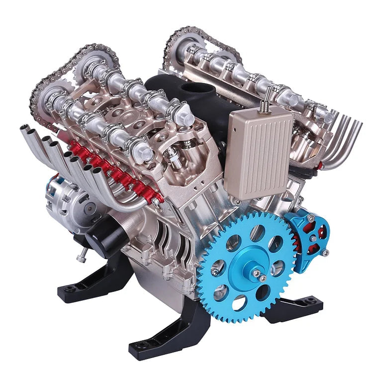 Motorblok Ornament voor Autoliefhebbers - TorqueV8