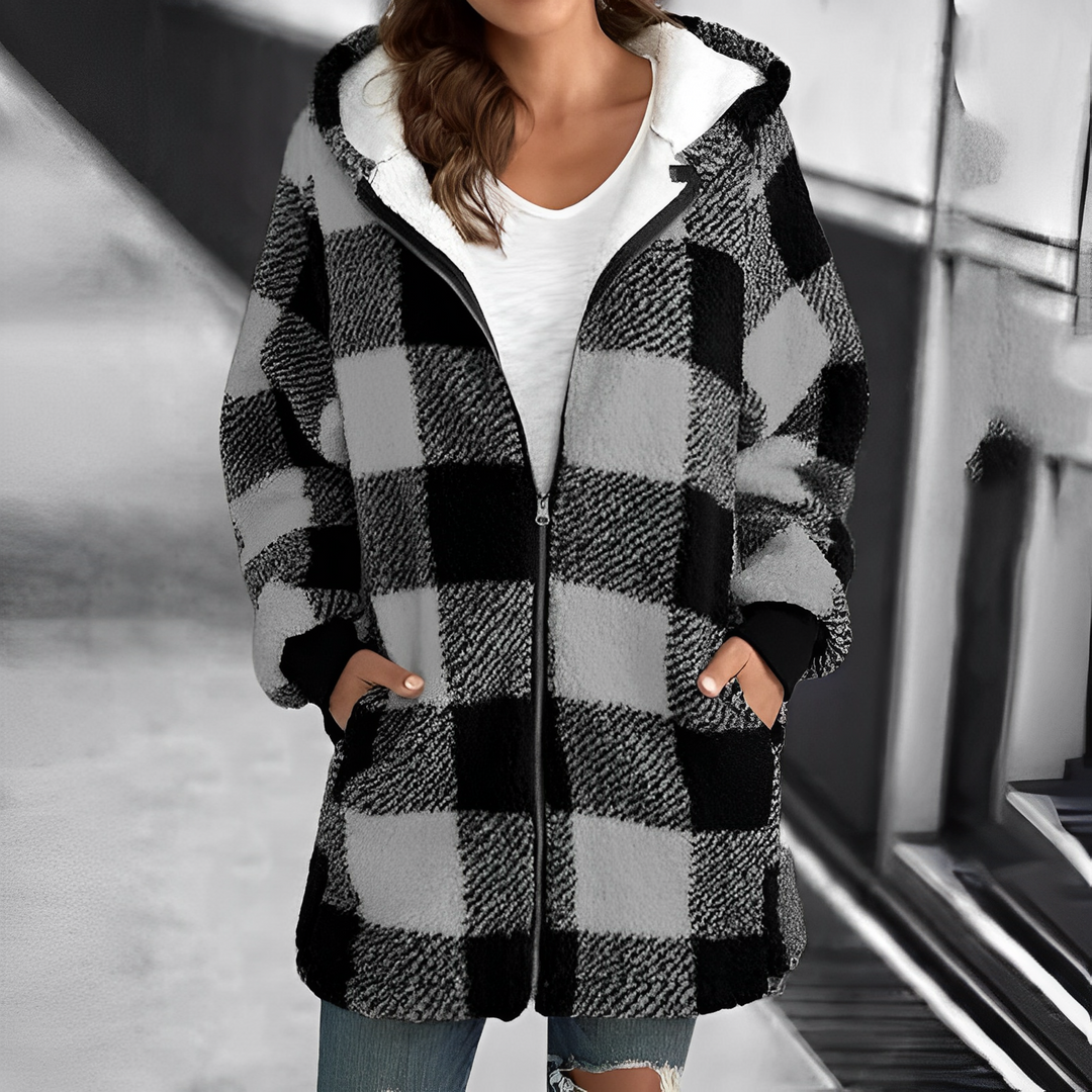 Women's Coat with Hood - Camila