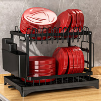 Stainless Steel Kitchen Dish Rack - Livano