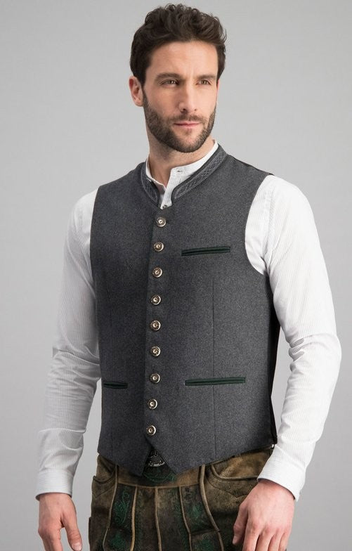 Classic Men's Vest with Modern Touch - Maxim