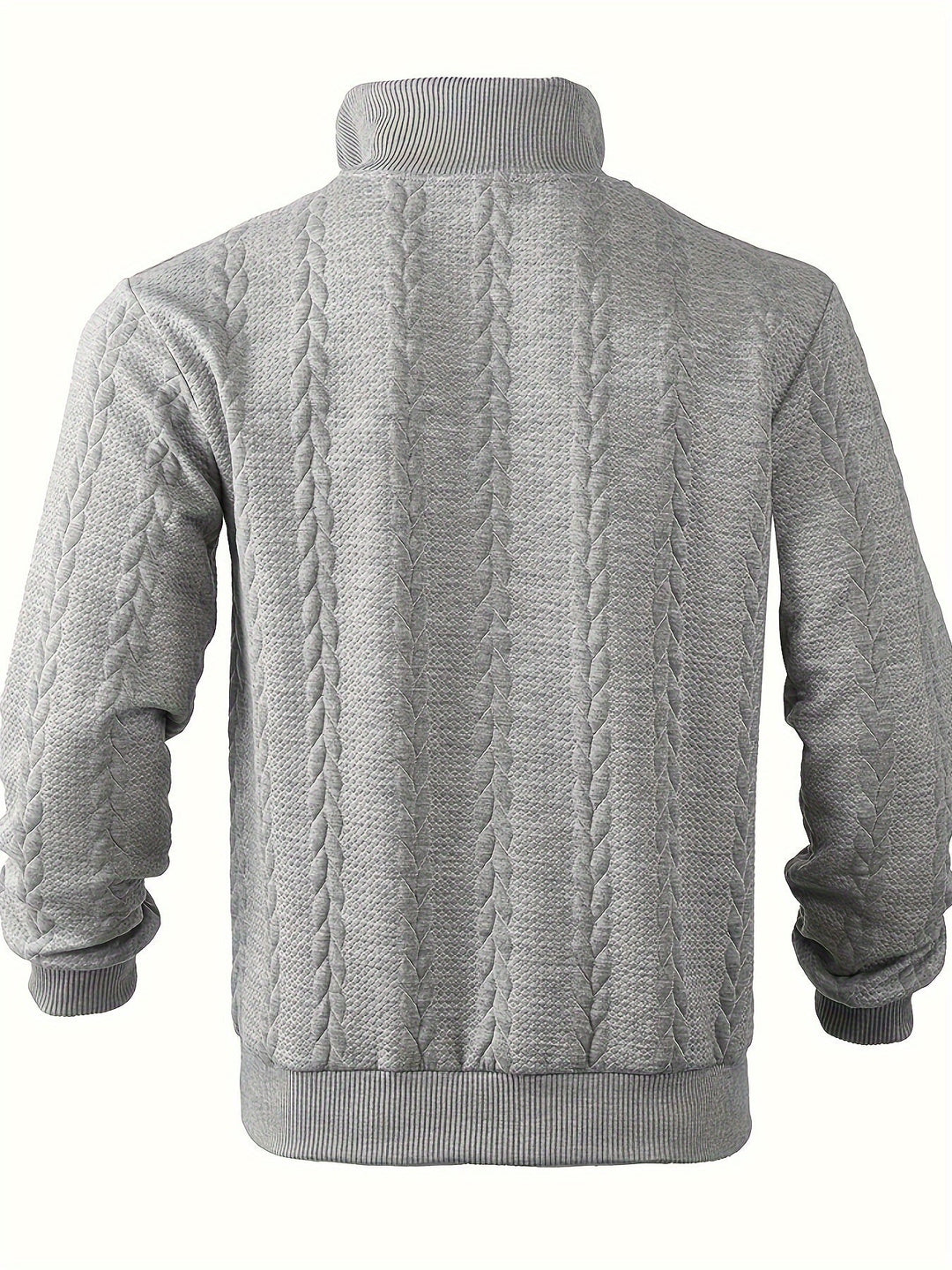 Vintage Men's Zip-Up Sweater - Victor