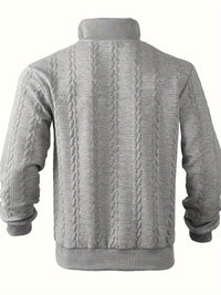 Vintage Men's Zip-Up Sweater - Victor