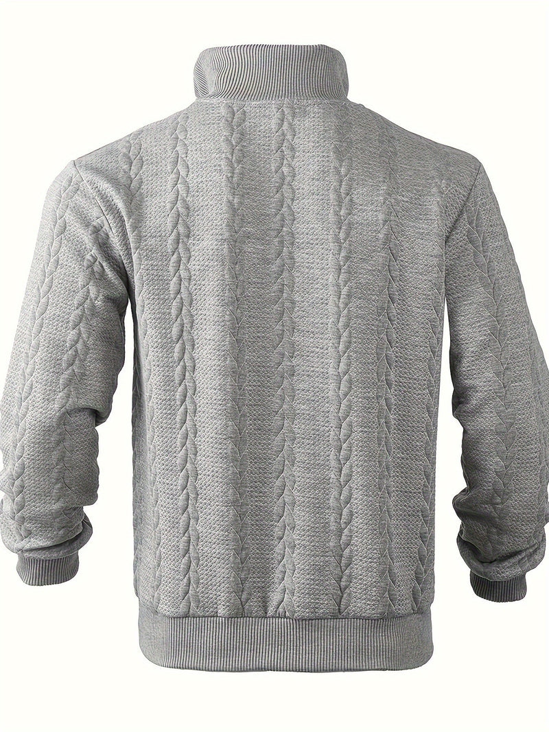 Vintage Men's Zip-Up Sweater - Victor