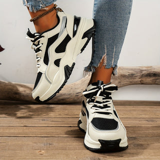 Stylish Women's Sneakers with High Sole – Romi
