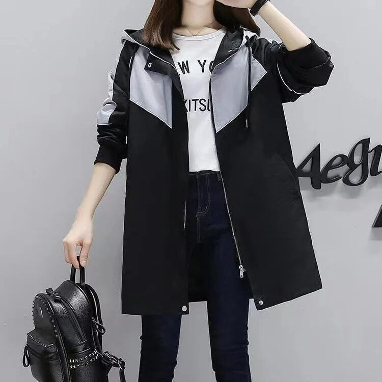 Dames Trenchcoat met Capuchon – Marit