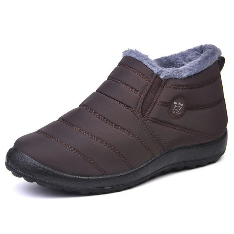 Comfy Fleece Ankle Boots - Elise