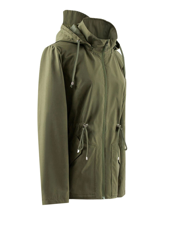 Dames Waterdichte Jas met Capuchon – Iris