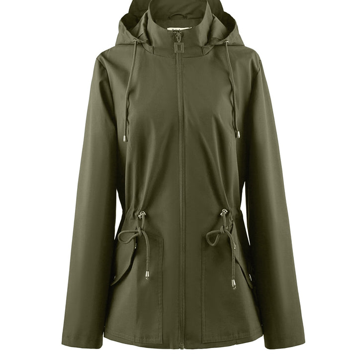Dames Waterdichte Jas met Capuchon – Iris