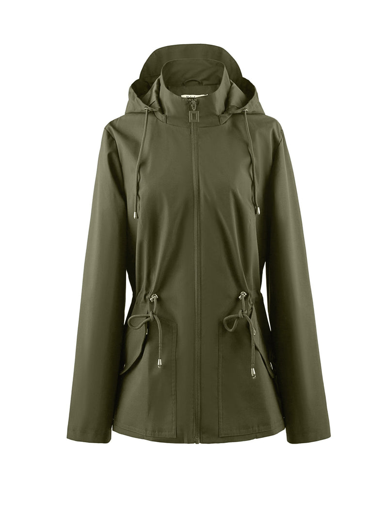 Dames Waterdichte Jas met Capuchon – Iris
