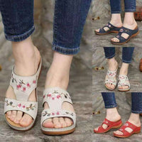 Orthopedic Women's Floral Sandals – Florina