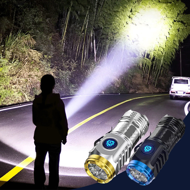 Compact LED Flashlight - LumenTorch