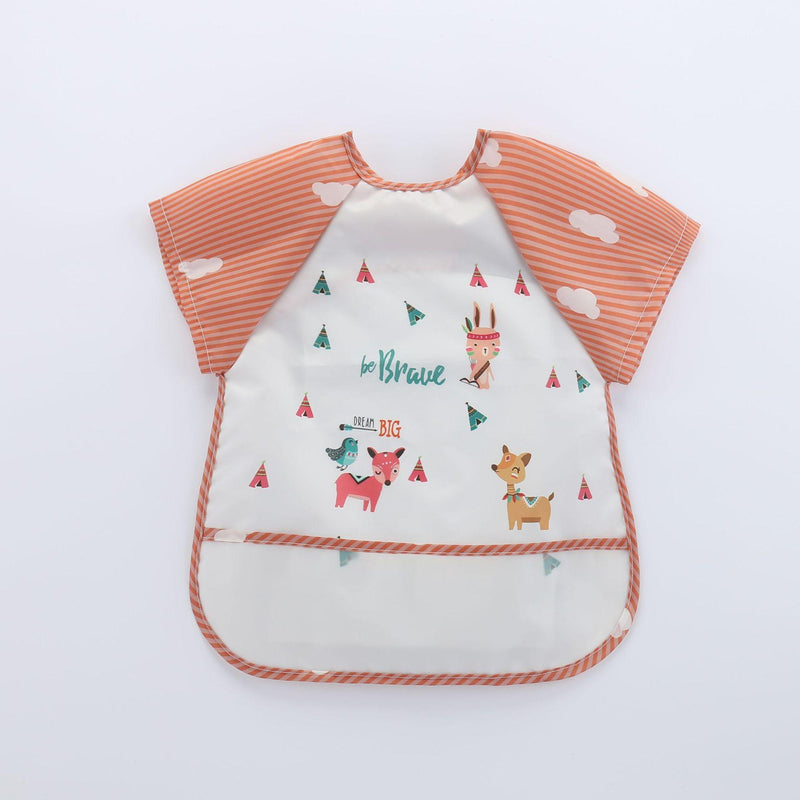 Waterproof Baby Bib with Sleeves