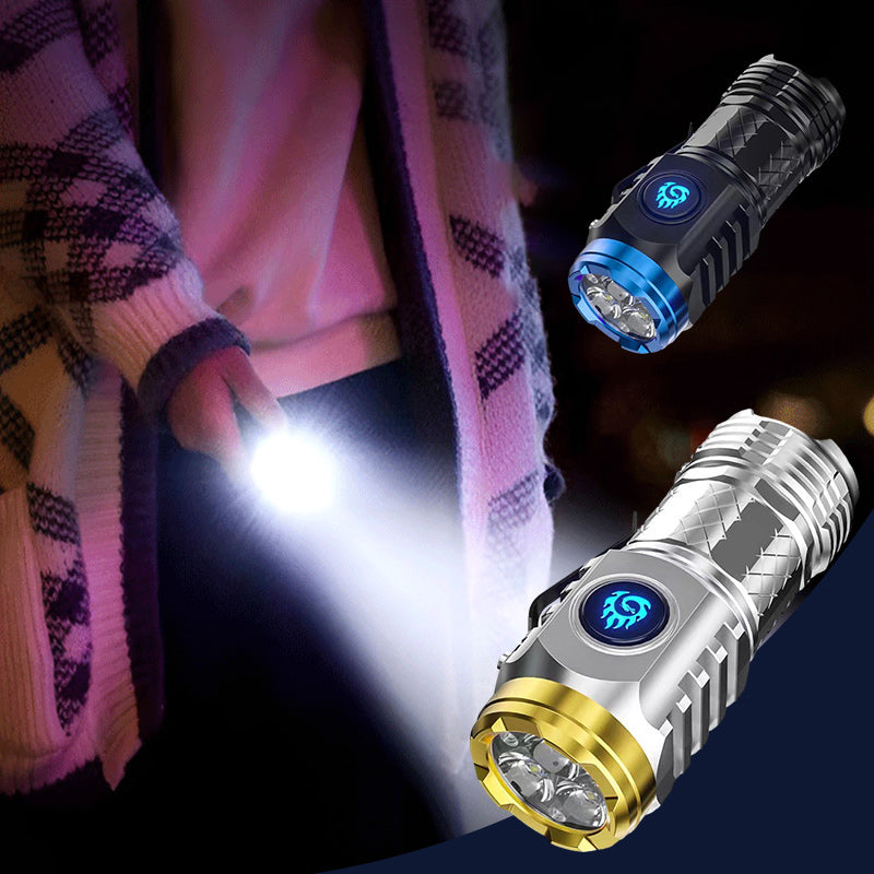Compact LED Flashlight - LumenTorch