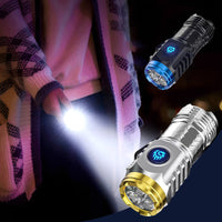Compact LED Flashlight - LumenTorch