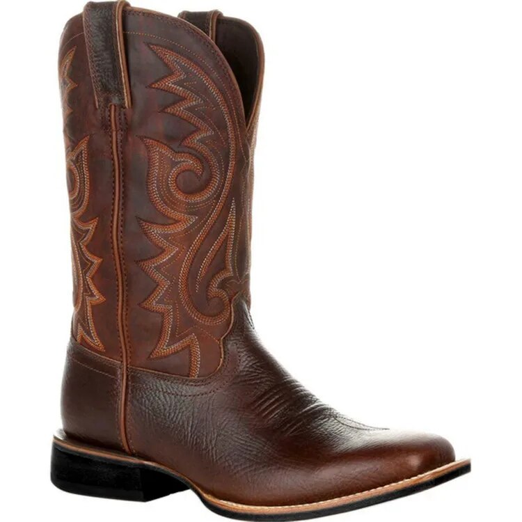Mid-Height Men's Cowboy Boots – Mason