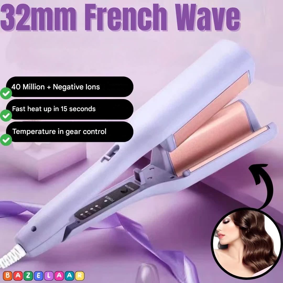 Professional Curling Iron for Perfect Waves - Waveva