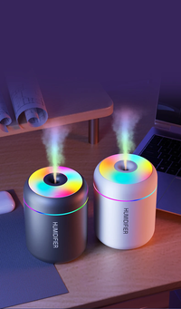 MINI NAWILŻACZ POWIETRZA Z AROMATERAPIĄ - ZASILANY PRZEZ USB - IDEALNY DO SAMOCHODU I SYPIALNI