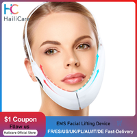 EMS FACIAL TONER WITH LED THERAPY - SLIMMER FACE AND DOUBLE CHIN REMOVAL