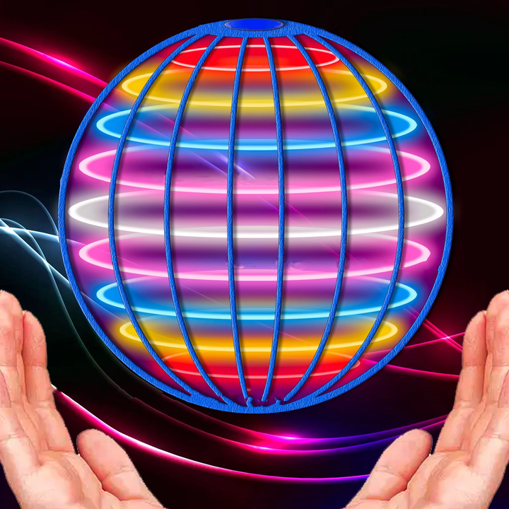 MAGIC FLYING BALL WITH LED LIGHTING - BOOMERANG DRONE TOY FOR KIDS