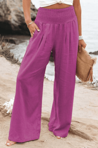 Trendy Palazzo Pants with Boho Flair – Yasmin