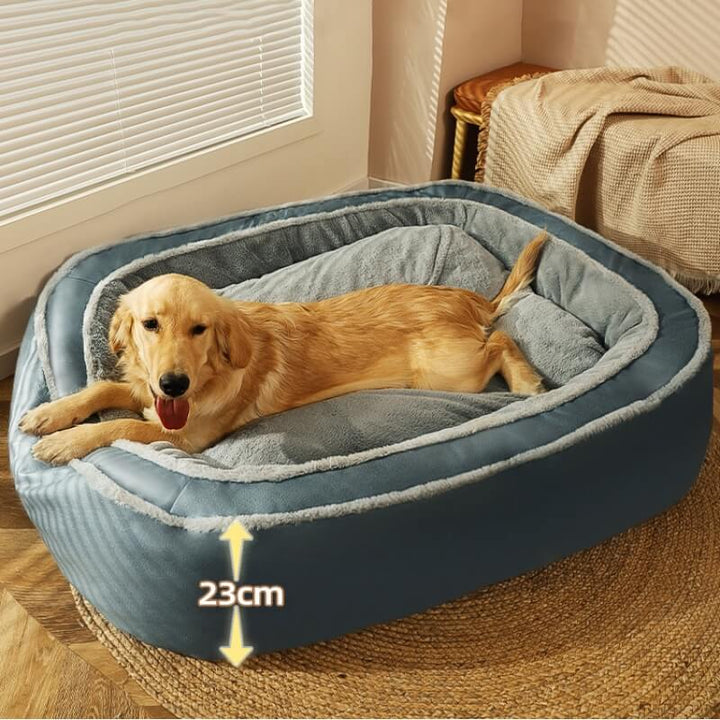 Luxury Dog Bed with Removable Cover - CozyPaw™