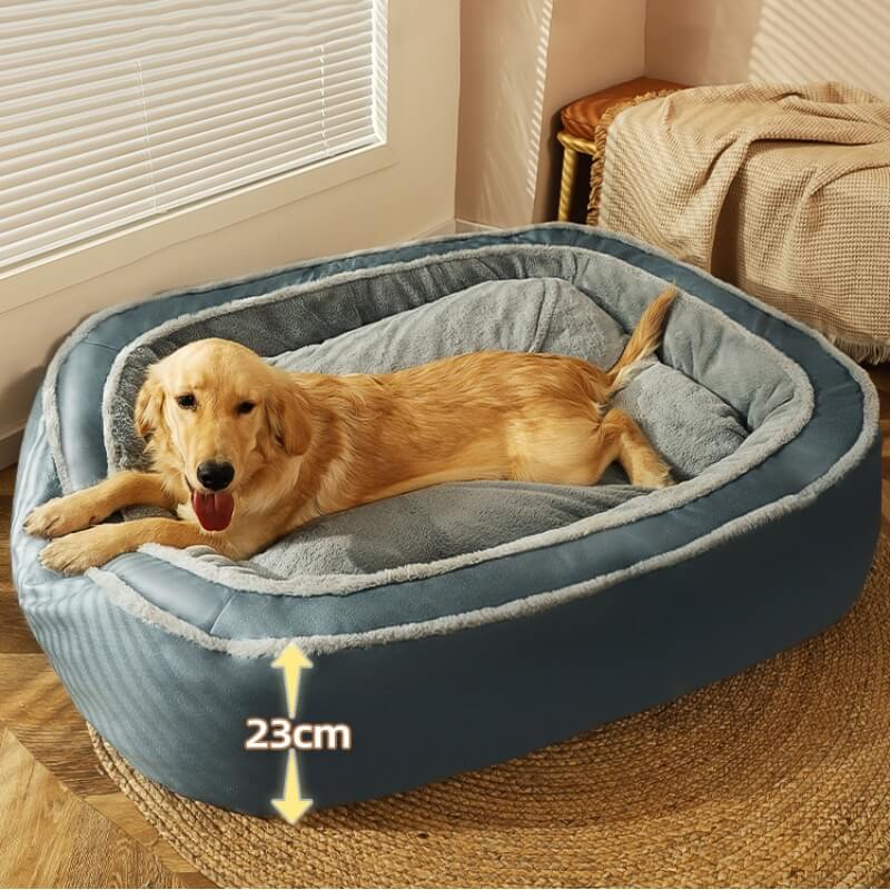Luxury Dog Bed with Removable Cover - CozyPaw™