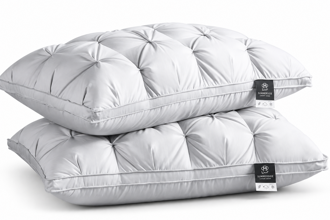 Ganzendons kussen voor comfortabel slapen – Velune