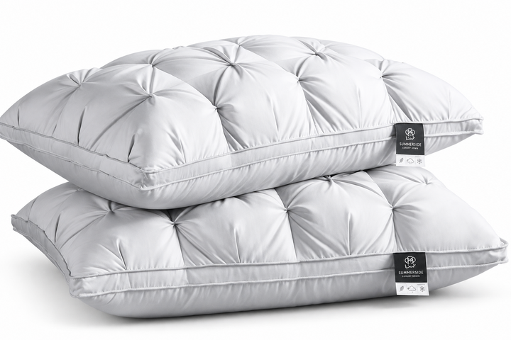 Ganzendons kussen voor comfortabel slapen – Velune