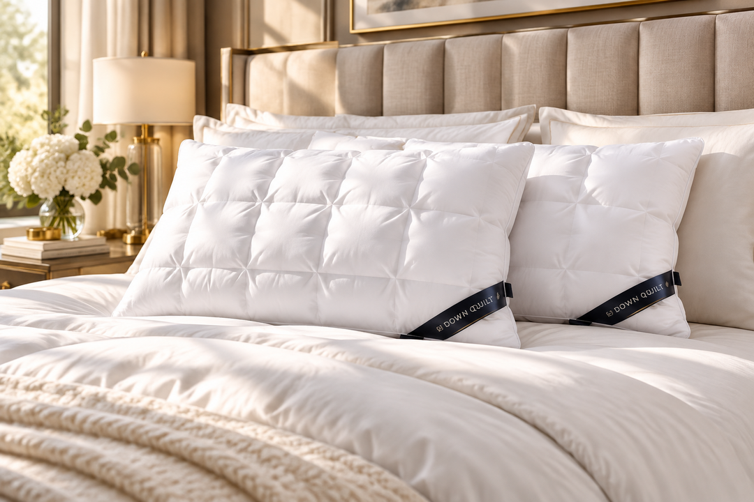 Ganzendons kussen voor comfortabel slapen – Velune