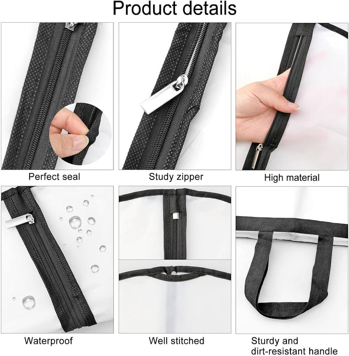 Extra Lange Kledingtas voor Jurken & Gewaden- 180 cm Beschermhoes met Handvatten