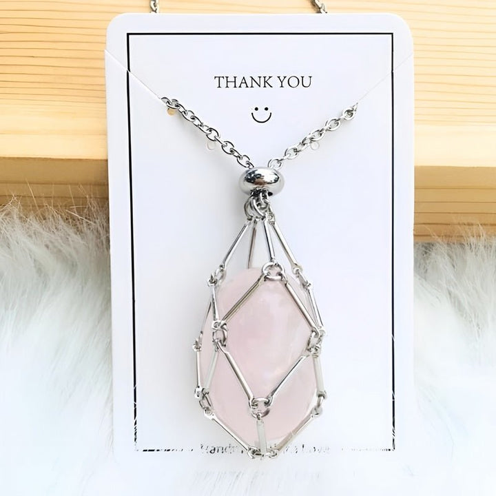 Ketting met Kristalhouder Hanger - CrystalGuard