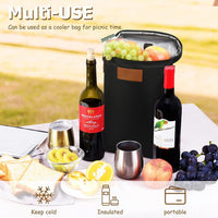 Geïsoleerde Dubbele Wijnflesdrager – 1 Kopen, 1 GRATIS – ChillMate