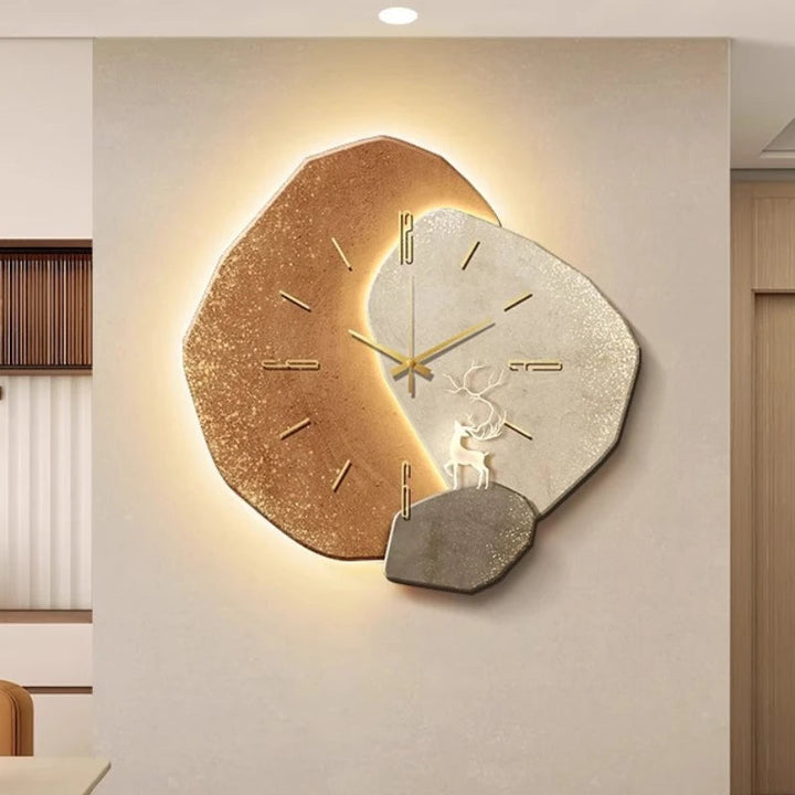 Minimalistische Wandklok in Scandinavisch Design - NordiqTime
