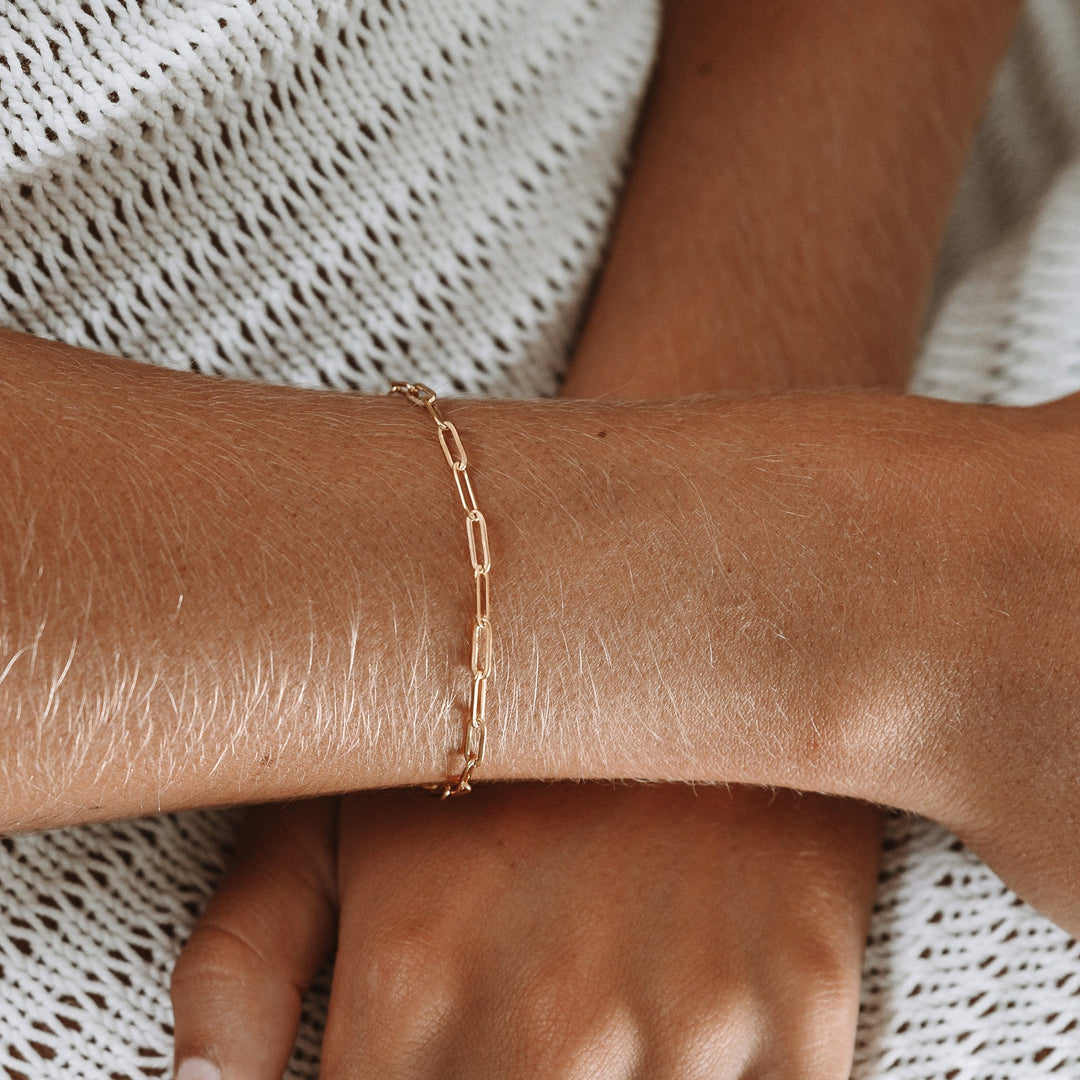 Paperclip Link Bracelet - Nova