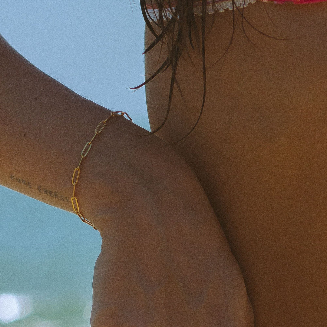 Paperclip Link Bracelet - Nova
